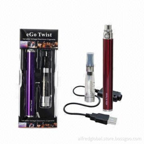 Hot Selling Electronic Cigarette, EGo C Twist, with CE4 and Blister Packing